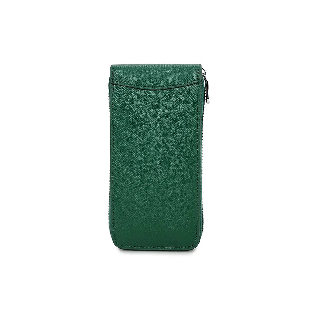 CONTACT'S FAMILY Vintage Handmade Cowhide Leather Single Slot Watch Case Display Jewelry Bracelet Storage Box with Card Slot
