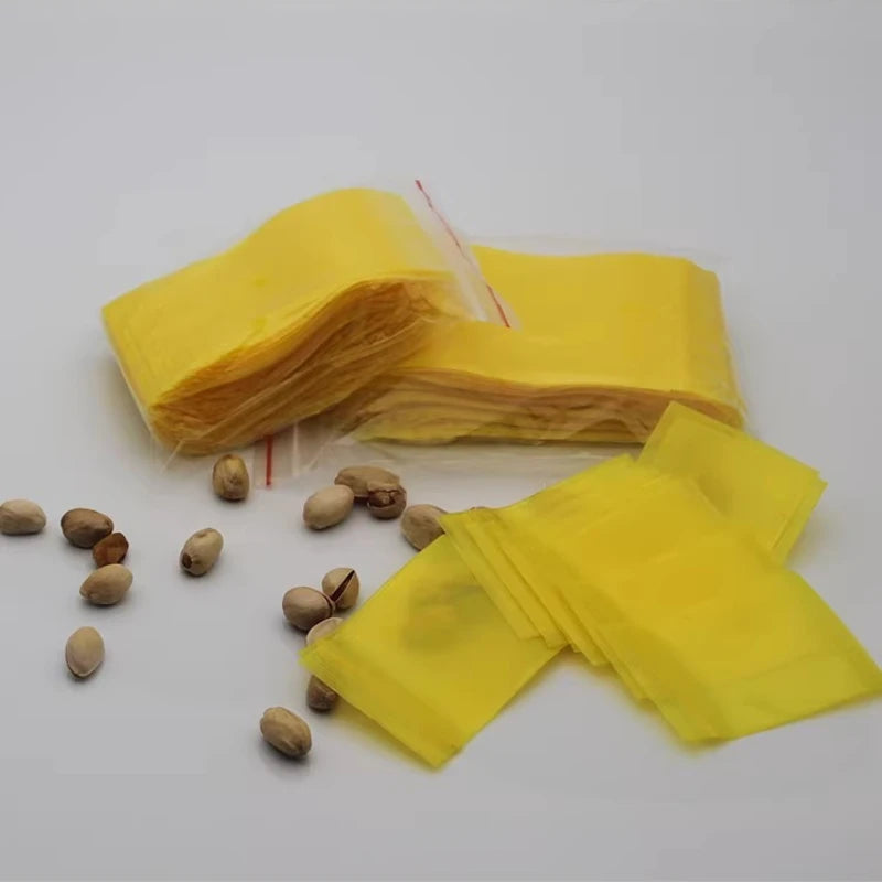 Moisture Proof Pocket Yellow Sealed PE Self Sealing Bags Thickened Accessories Classification Sample Bag Complete Specifications