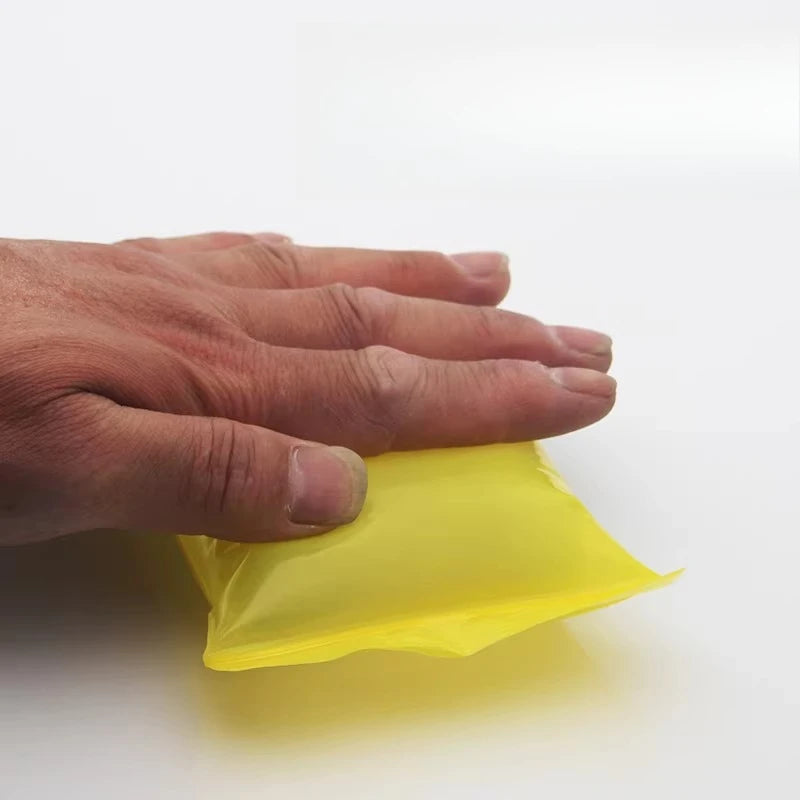 Moisture Proof Pocket Yellow Sealed PE Self Sealing Bags Thickened Accessories Classification Sample Bag Complete Specifications