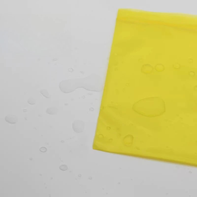 Moisture Proof Pocket Yellow Sealed PE Self Sealing Bags Thickened Accessories Classification Sample Bag Complete Specifications