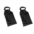 Black Car Trash Can Pack Bag Waterproof Car Trash Bag for Little Leak Proof Cooler Bag- Car Garbage Bag with Side Pocket Zr