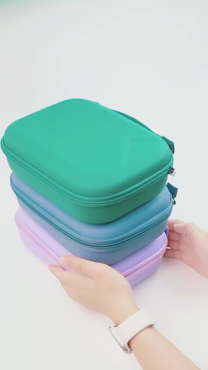 EVA Hard Shell Electronics Organizer Case Travel Storage Box for Power Bank Portable Charger USB Cables Hard Drive Gadget Bag
